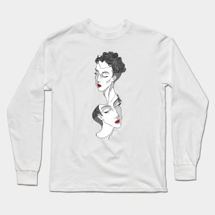 Two Heads Long Sleeve T-Shirt